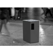 Adjaye - poubelle publique Larus 80L avec cendrier_1