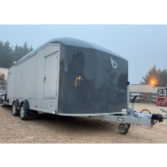 Remorque porte voiture fermé - Suspensions indépendantes - Debon Roadster 2000_1