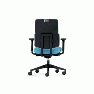 Fauteuil de bureau Stanley - Mécanisme synchrone - Accoudoirs réglables 3D - Tissu polyester_1