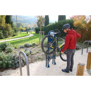 Station de réparation, gonflage vélo universelle_2