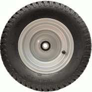 16x7.50-8 Grass Lawnmower Wheel 4ply P332 Tyre Steel Rim 25mm Bearing (Set of 2)_1
