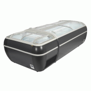 Congélateur de supermarché TWIN 220A-CF Gris TEFCOLD_1