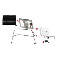Kit solaire bateau 55W 12V MPPT Back-contact - Haute qualité et résistance à l'eau - Uniteck_1