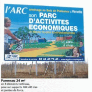 Panneau de communication de chantiers sur mesure_1