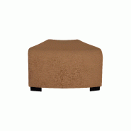 Pouf angulaire 1 place terre de sienne_1