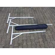 Bâche spécial brise vue - 7,20 mètres de longueur - système renforcé pour résistance au vent_1