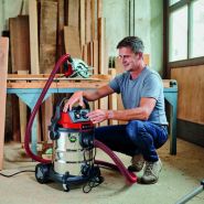 Te-VC 2025 SACL - Aspirateur eau et poussière - Einhell - 25L - Cuve inox robuste et filtration HEPA_1