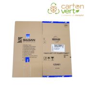 Caisse en carton double cannelure 39 x 39 x 39 cm - réemployée - palette de 410 cartons_1