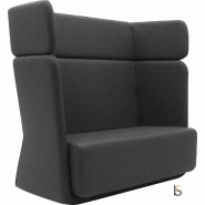 Canapé Softline Basket- 2 places - Haut, Feld Anthracite 610_1