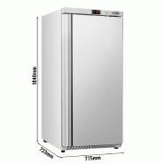 Réfrigérateur de stockage ECO 600 L - 1 porte - Inox AISI 430 - Air pulsé_1