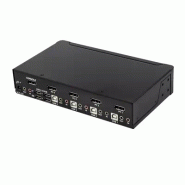 Switch KVM DisplayPort à  4 Ports - 4K60Hz - àÉcran Unique - Switch KVM USB UHD DP 1.2 à  2 Ports avec_1