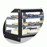 Vitrine réfrigérée droite - 67L | Tefcold - LCT750F/BLACK_1