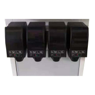 Fontaine à sodas 3 becs noire - MABO3BC150G-N - Compacte, froid continu, 150 verres/h_1