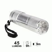 Lampe torche LED - 45 lm - Compacte et légère - IP20 - Fonctionne avec 3 piles LR03 AAA_1