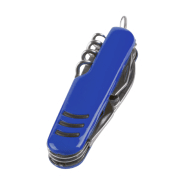 Couteau multifonctions en inox - 9 fonctions - couleur bleue - 53g_1