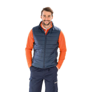 Bodywarmer recyclé et matelassé Core - Résistant à l'eau, coupe-vent et respirant - Réf: R244X_1
