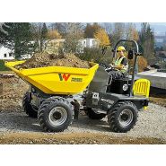 Dw50 dumper sur pneu - wacker neuson - 5000 kg_1