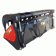 Godet bms + joues oxycoupées 2,20m, 2 verins, attelage euro_1