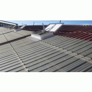 Lanterneau ponctuel ecobac 160 pn iso + / sur embase en polyester / avec protection solaire_1