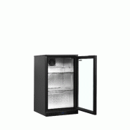 Arrière bar réfrigéré 1 porte BA6H noir TEFCOLD_1