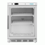 Dessous de comptoir vitré négatif inox - Série C - 129L | Polar - PC008_1