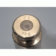 Poids d'étalonnage ZWIEBEL 1kg classe M1 INOX_1