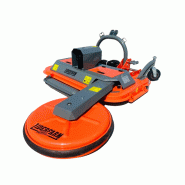 Tondeuse de finition LIDERFARM 1m50 avec déport hydraulique et disque latéral de 60cm_1