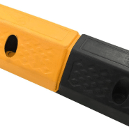 Vidaxl butoir de stationnement 2 pcs caoutchouc 49 x 15 x 9 cm 142838_1