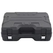 Vidaxl scie à ruban avec base et mallette portable acier 143387_1