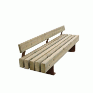 Banc KASTEL bois et acier_1