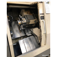Tour CNC horizontal Hardinge Conquest 42 - Commande Fanuc OT - Année 1991 - Axe C - 12 postes_1