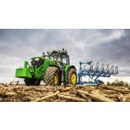 6195M Tracteur agricole - John Deere - 195 ch, moteur 6 cylindres 6,8L, empattement 2,8m_1