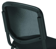 Chaise empilable de bureau ISO'R - neuf - structure en acier et assise en hêtre - dimensions 54.5x42.5x47 cm_1