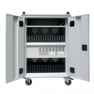 Chariot pour tablettes - Recharge, stockage et déplacement sécurisé pour établissements scolaires, bibliothèques, médiathèques et salles de conférences_1