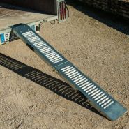 Rampe de chargement pliable - Provence Outillage - acier galvanisé - 160 cm x 22,5 cm - capacité 200 kg_1
