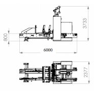 Cloueuse de plateaux - Machines pour palettes - Platon - Poids 8500 kg - Dimensions 6000x2377x3733 mm_1