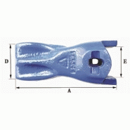 Dents de godet Fastkey FK5 CE - Référence FK5 CE - 5,5 kg, dimensions détaillées_1