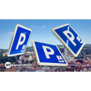 Panneau indication C1B - Parking zone bleue_1