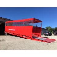 Rampe de quai mobile AZ RAMP EASY XL BCH - utilisation sur sol meuble ou non fini - 6 à 20T - pente longue 10m_1