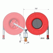 Robinet d'incendie armé dmfa vissé / ce- nf en 671-1 ria ''ev'' type «p» - dn 33_1