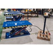 Table élévatrice 1000 kg - Référence TE100-135-080-4292 - Plateau lisse sur mesure - Énergie hydraulique_1