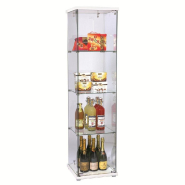 Vitrine plafond blanc 3 tablettes 40x40x160cm_1