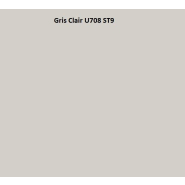 Armoire lit escamotable Kompact - ouverture assistée - mélamine gris clair mat - couchage 90x200 cm_1