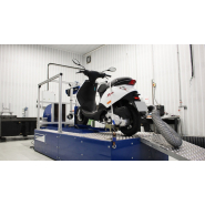 Banc d'essai à rouleaux - Tests dynamiques et mesures pour véhicules 2 roues : scooters, motos électriques, VAE_1