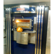 Four à bois à sole tournante Minirotor Classic - Surface de cuisson 2,7m2 - Très robuste et excellente isolation thermique - Adapté boulangerie, pâtisserie, traiteur_1