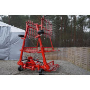 Herse étrille Jar-Met HSJAR900 - 9 mètres, 360 dents, repliage hydraulique_1