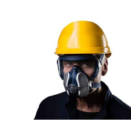 Masque intégral de protection GVS Elipse Integra P3 - avec filtres P3 RD anti-odeur nuisibles remplaçables_1
