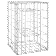 Vidaxl poteaux à panier de gabion 2 pcs 40x40x60 cm fer 151259_1