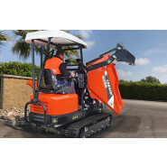 Dumper hydrostatique haute performance - capacité 2000 kg - Cormidi - idéal pour travaux de construction, jardinage et agricoles_1