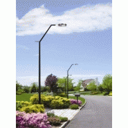 Mât d'éclairage public en aluminium - décoratif_2